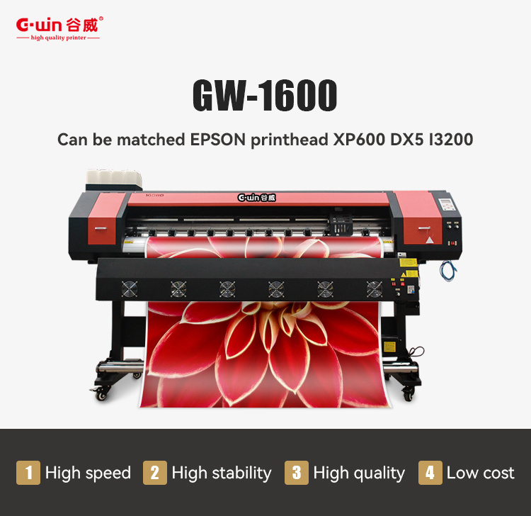 1.6m1.8m3.2m Banner  Advertisement Printing Machine xp600/i3200 print head Large Format Poster Canvas Vinyl Eco Solvent Printer