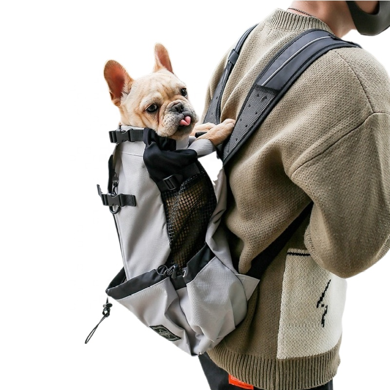 Portable Dog Carrying Backpack Adjustable Dog Backpack Carrier for Outdoor Travel