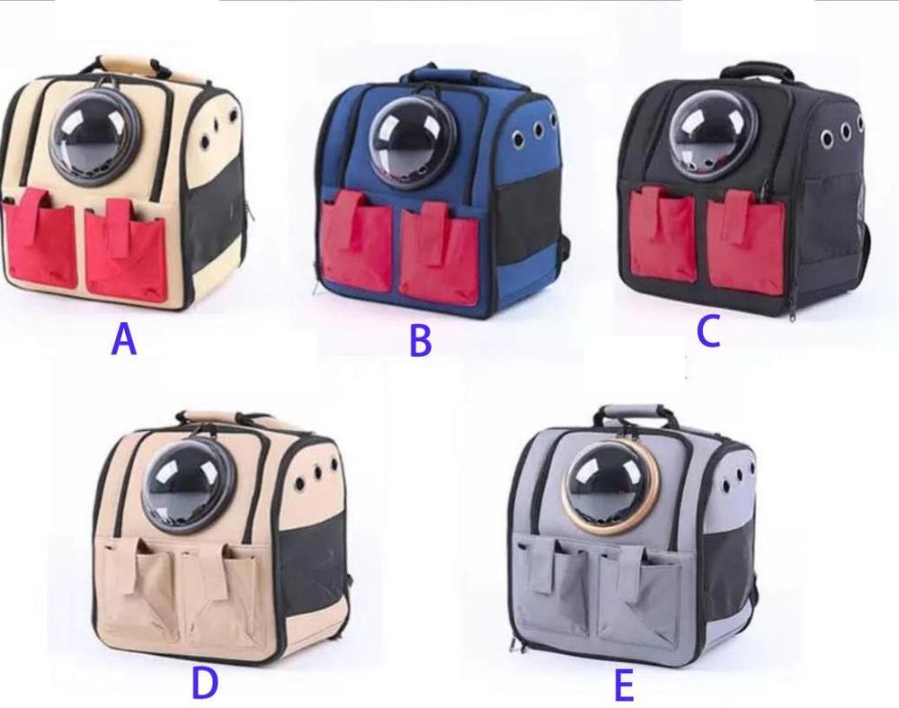 New Portable Travel Pet Cat Carrier Backpack Breathable Bubble Cat Backpack