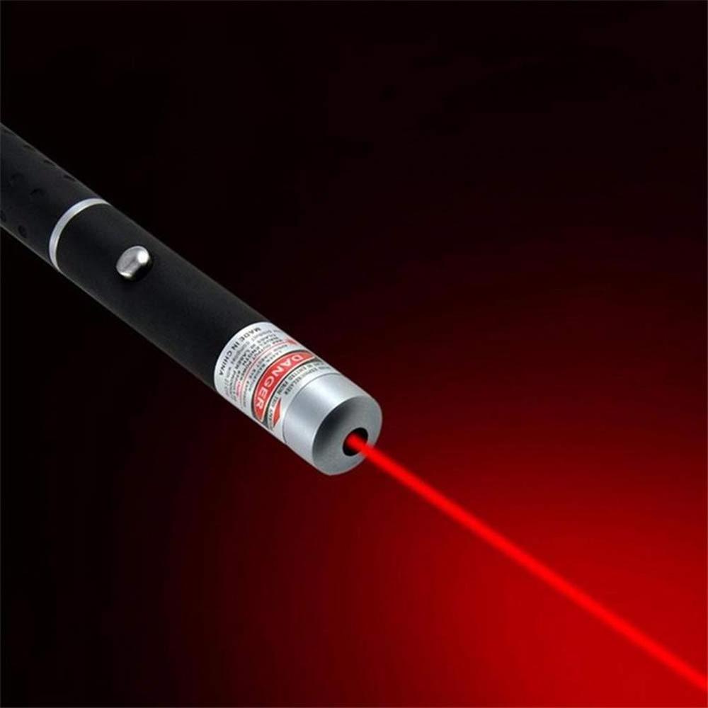 Red Green Purple Interactive LED  Cat Laser Pointer Pen Powered by 2 AAA Battery