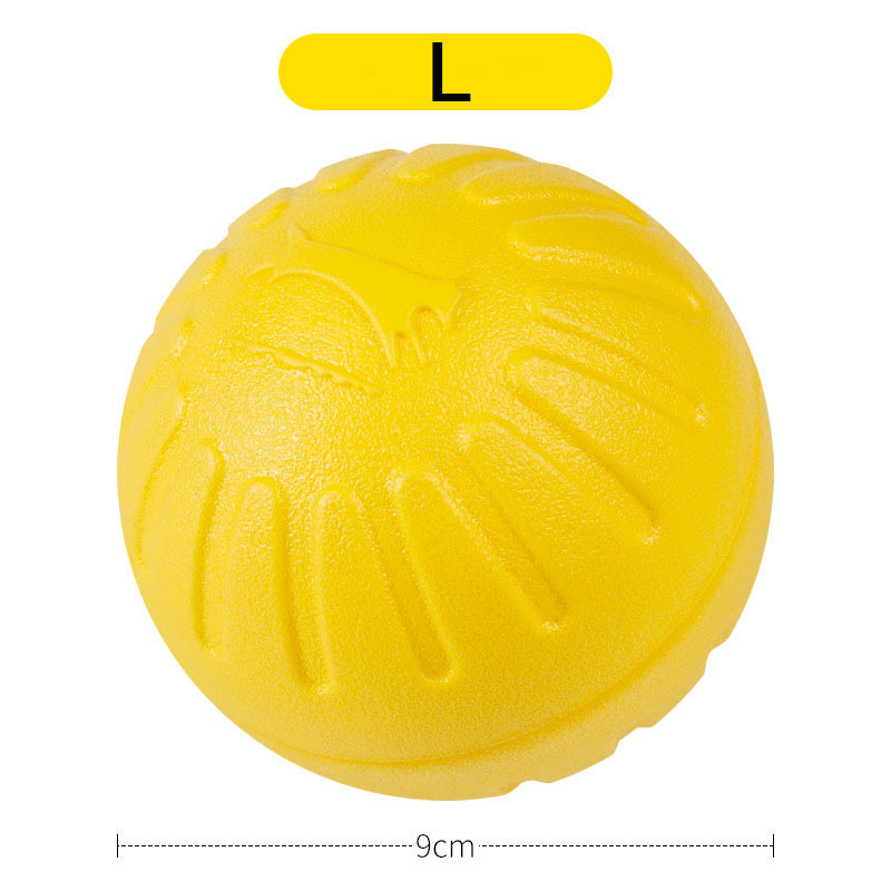 Pet Bite Resistant Chew EVA foam solid dog ball for training playing