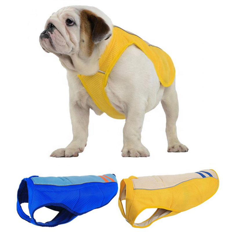 Wholesale Summer Dog Cooling Vest Reflective Adjustable Pet Outdoor Cooler Vest