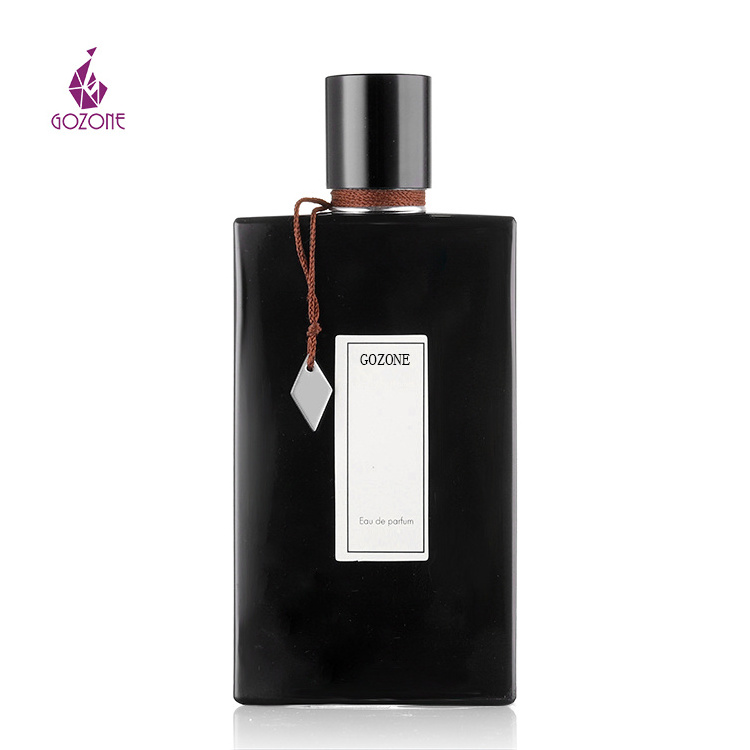 Boteille De Parfum 100 Ml Perfume Designer Bottles Dark French Square Glass Perfume Bottles