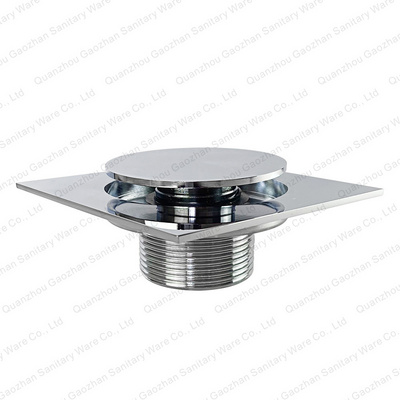 2023 New style Bathroom shower floor drain pop up Brass drainer stopper drain waste cover