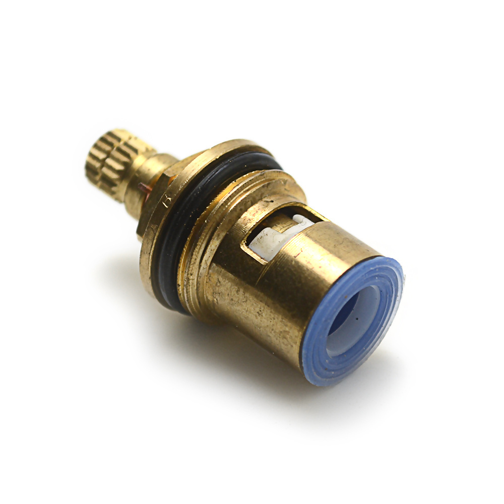 Brass ceramic faucet cartridge 15mm brass ceramic disc cartridge for valve