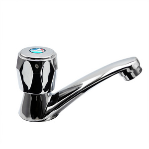 Modern good price deck mounted zinc basin faucet single lever handle cold water wash basin faucet for bathroom grifo