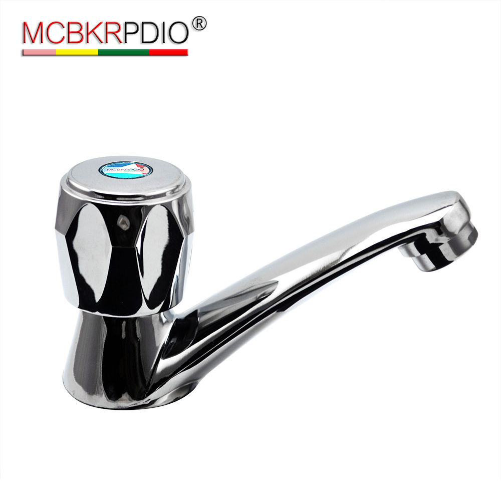 Modern good price deck mounted zinc basin faucet single lever handle cold water wash basin faucet for bathroom grifo