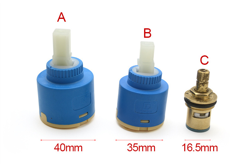 MCBKRPDIO Spline Tap Spindle Brass Ceramic Disc Fast Open Tap Cartridge UK Brass 1/2 GZC26168 CN;FUJ General,school Modern 15mm