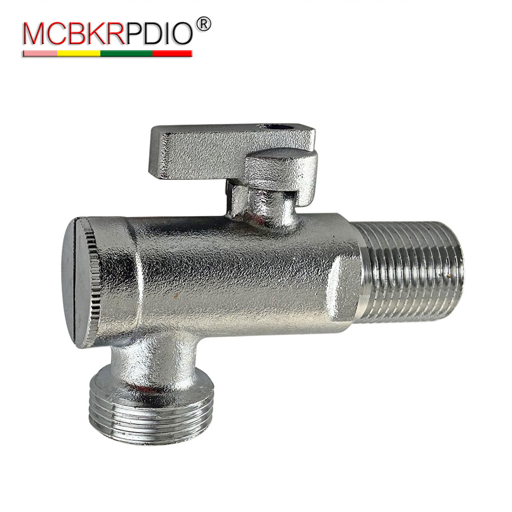 MCBKRPDIO brass angle ball valve 1/2