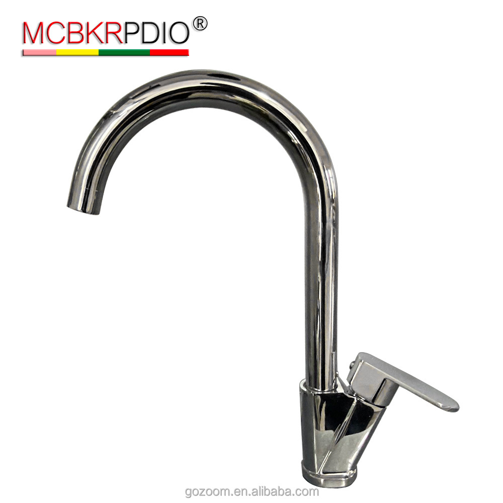 Single Handle Single Hole Faucet High Arc Cold Water Sink Faucet for Kitchen,Outdoor, Garden and Bar