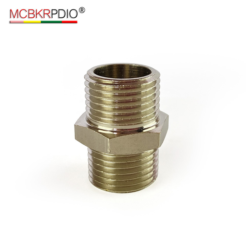 MCBKRPDIO 1/2 Inch Stainless steel Garden Hose Adapter Double Male Quick Connector