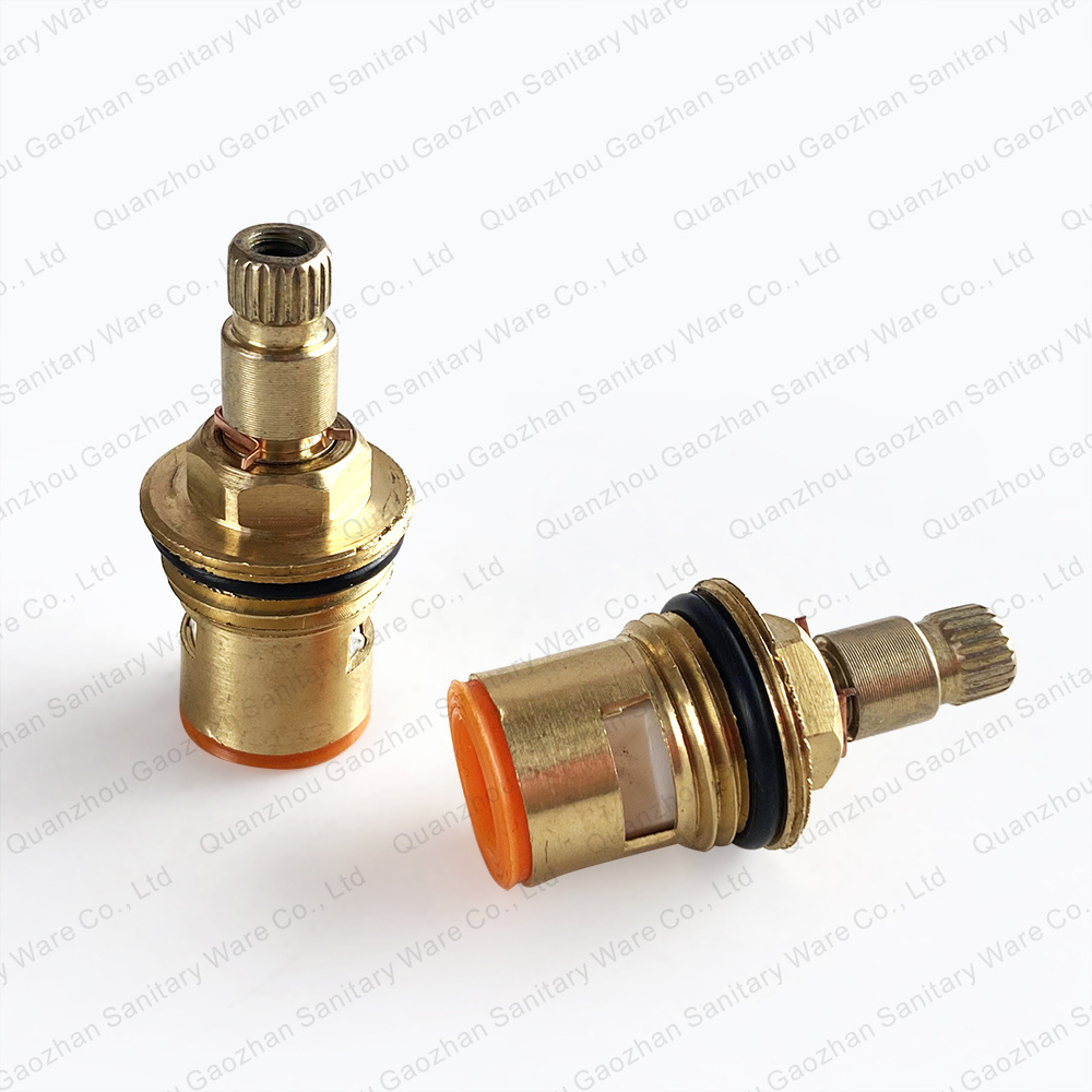 NEW Brass ceramic faucet cartridge ceramic disc brass cartridge Suitable for faucets in kitchens, bathrooms, washbasins, etc...