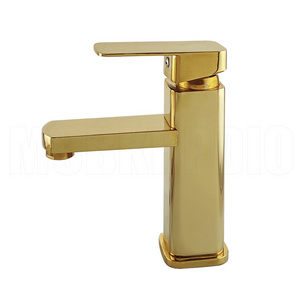 Zinc lavatory basin mixer faucets/bathroom taps and mixers bathroom copper high quality wash basin gold water tap