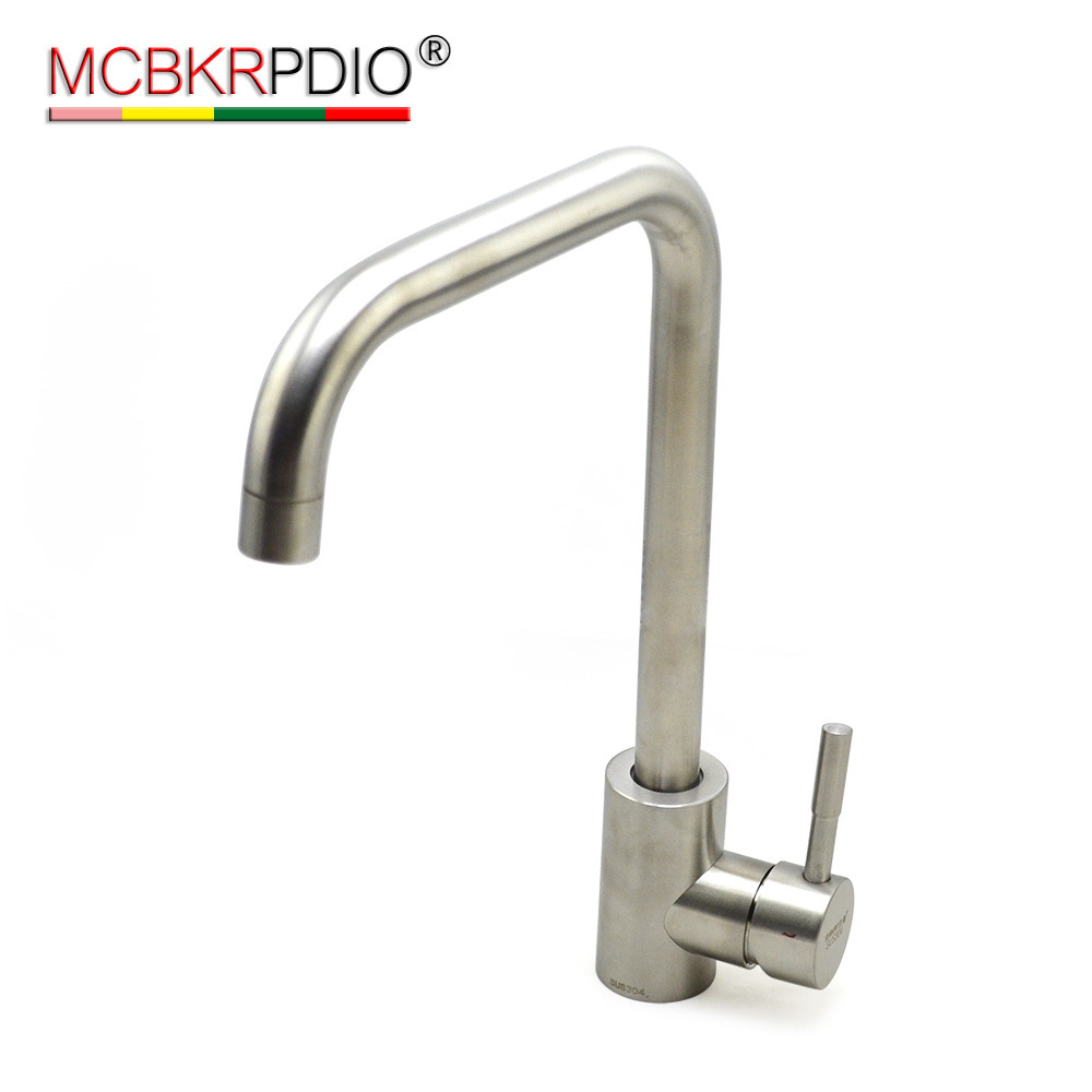 MCBKRPDIO 304 Stainless Steel 360 Degree rotatable Sink Mixer Kitchen Faucet Tap