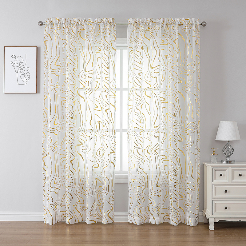 Ready Made Cheap Prices Turkish Floral Polyester Fabric Curtain For Bedroom