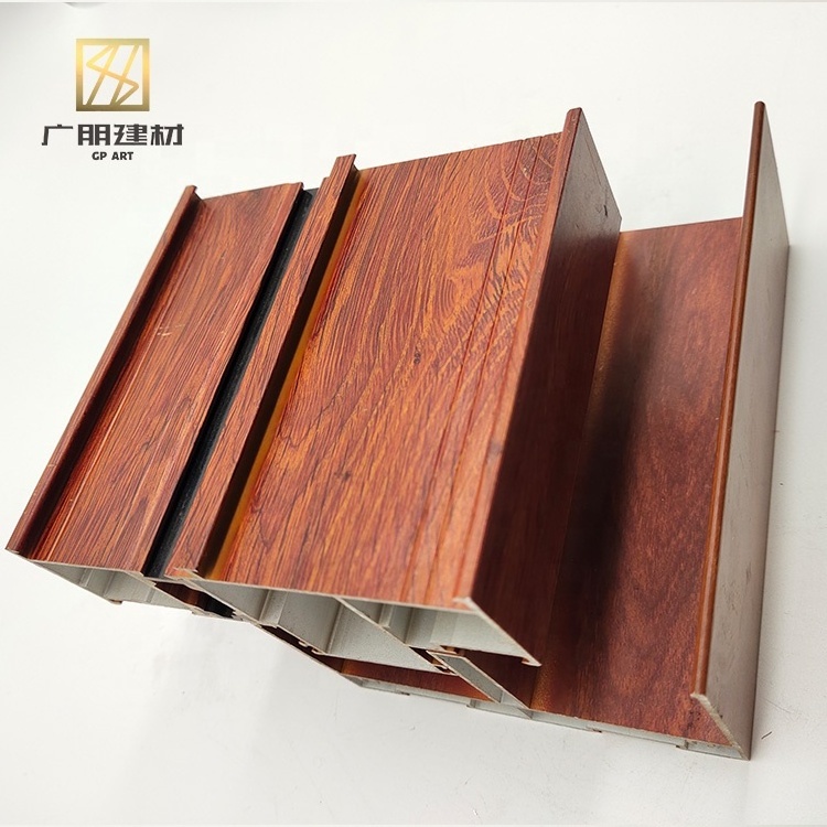 Aluminum section profile for doors and windows profile extrusion mould heavy duty sliding door aluminium profile