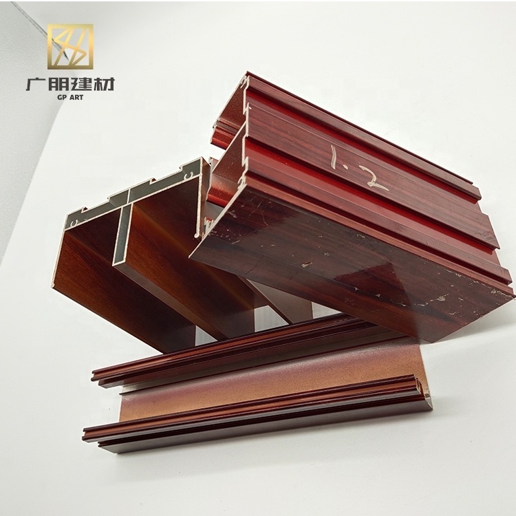 Aluminum section profile for doors and windows profile extrusion mould heavy duty sliding door aluminium profile