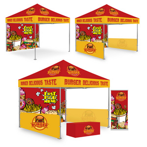 GRANDUP digital printing gazebos Manufacturer 3x6 3x4.5 3x3 outdoor folding canopy tent 10x10 gazebo trade show tent