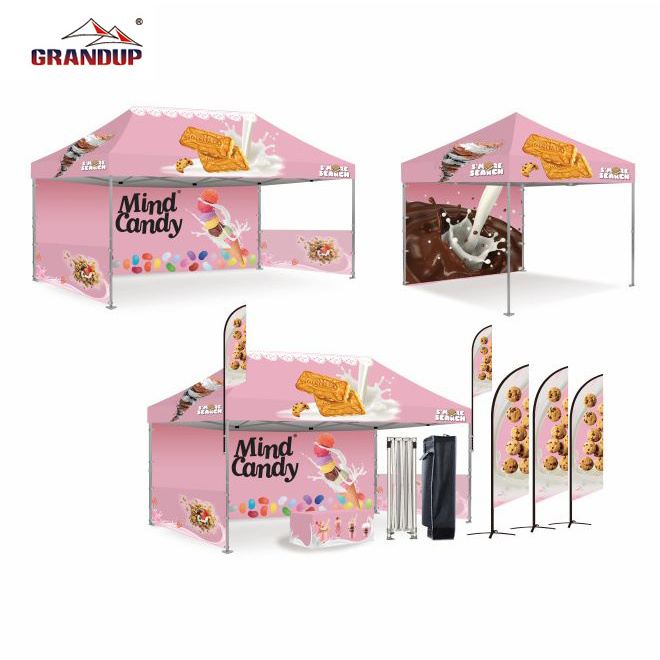 10x10 10x15 10x20 aluminium Exhibition tents Canopy Custom Outdoor Pop Up Event Tent Folding Trade Show Tent