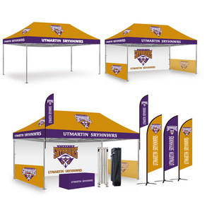 GRANDUP shelter canopy tent waterproof Aluminum Outdoor Folding Canopy Promotion Advertising Trade Show Market Tent