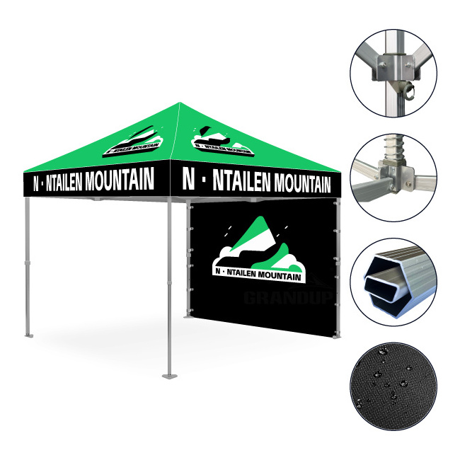 Free design Digital Printing Canopy Custom Outdoor tent Commercial Outdoor aluminium Exhibition tents