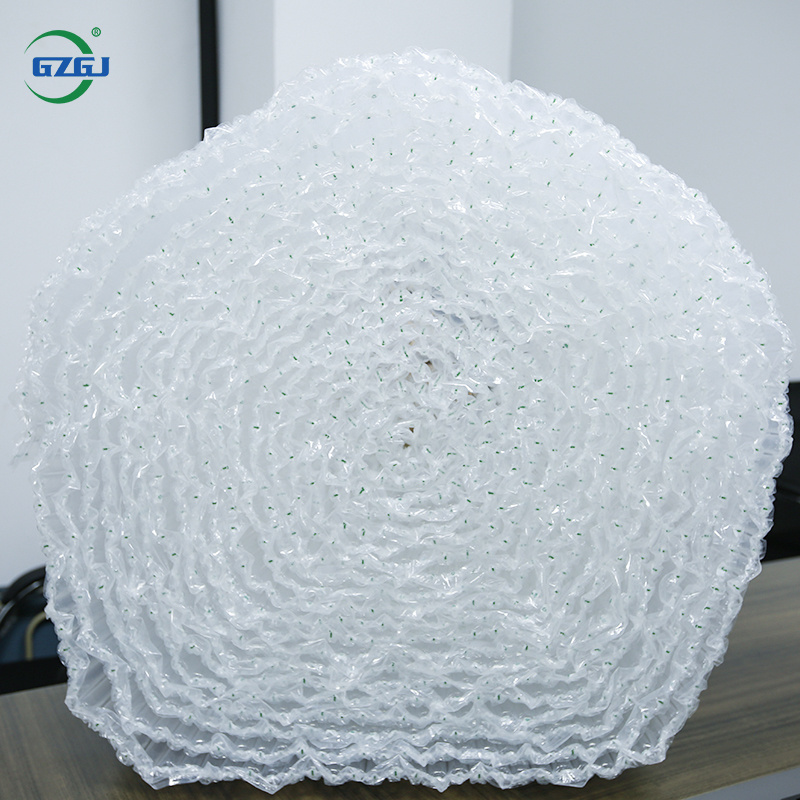 China factory  protective Packaging material air bubble bag column cushion expanding foam bags