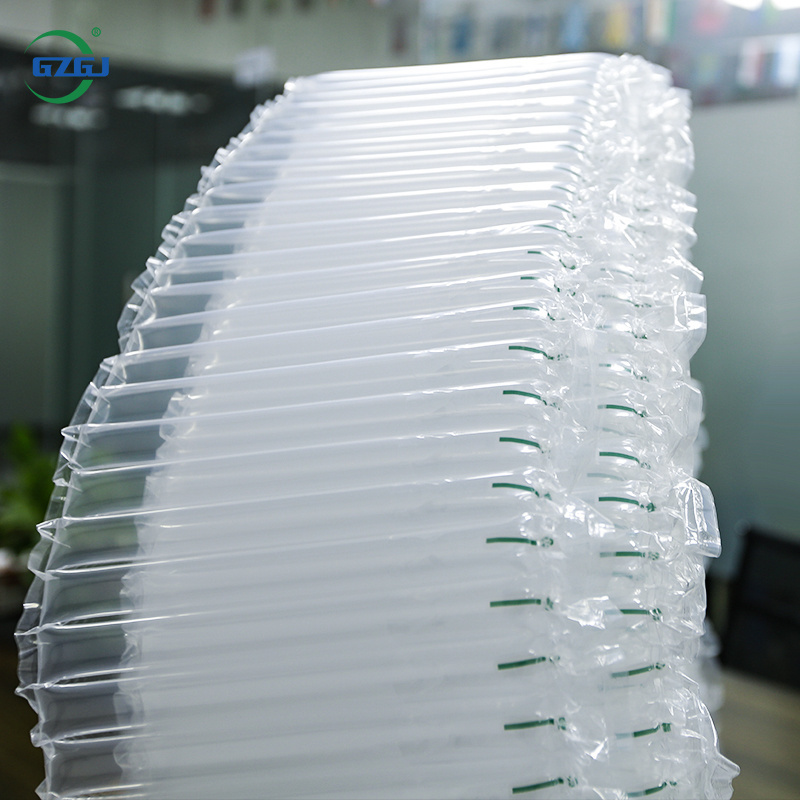 China factory  protective Packaging material air bubble bag column cushion expanding foam bags