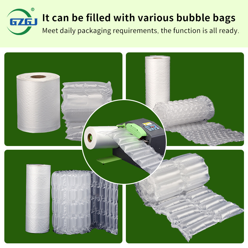 Great service top quality online support air cushion bubble pillow film machine