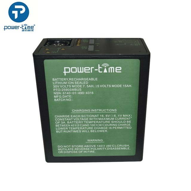 Excellent Low-Temp performance  BB-2590/U battery for Talon 4 or Packbot 510 EOD robots, UAV , FALCON (AN/PRC-150, 117) Radios