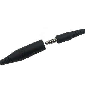 5 pole nexus U-174/U jack plug with in-line cable for audio devices