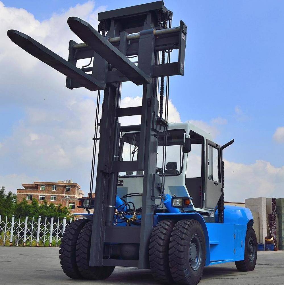 16 ton heavy duty powered diesel forklift heavy forklift truck and rough terrain forklift