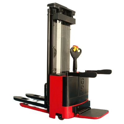 Low Cost Fully Electric Stacker Reach Stacker Types 1.5 Ton Automatic Electric Stacker