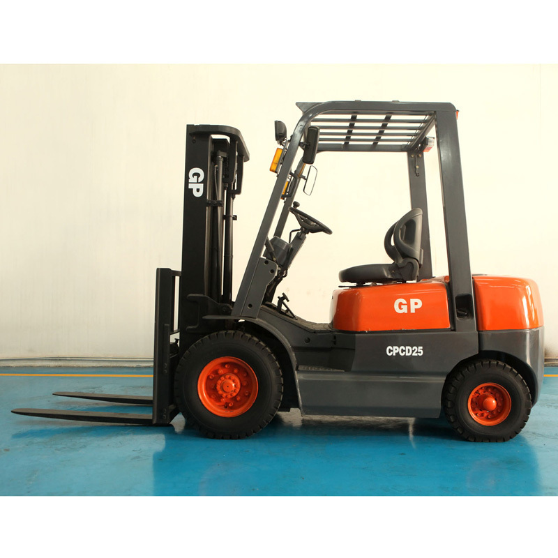 Load capacity 2.5ton lift height 3m 4m 5m 6m  diesel forklift truck with CE made in China