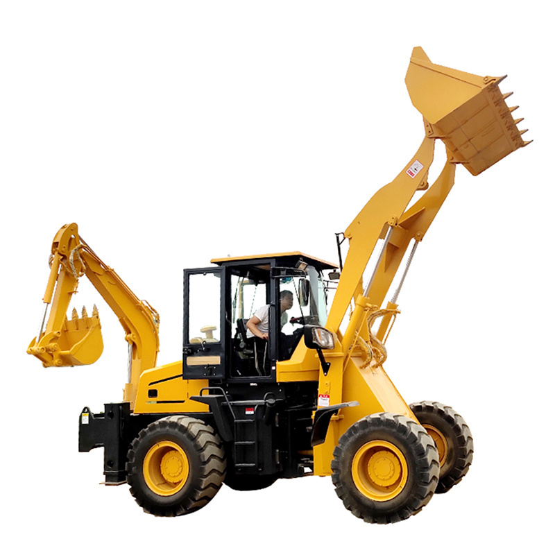 2t Euro5 EPA4 Four in One Bucket/Widen Cab/Lawn Mower/Auger/Snow Blower Front Small Mini Wheel Loader