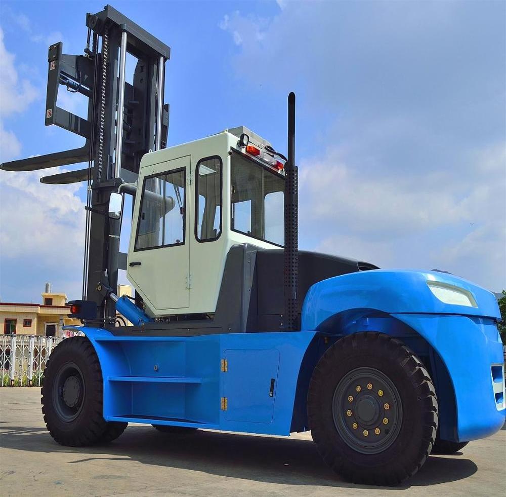 16 ton heavy duty powered diesel forklift heavy forklift truck and rough terrain forklift