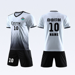 Design Football Uniforms Cheap Soccer Jerseys Sport Wear Wholesale 2022 2023 New Sportswear Adults Soccer Uniforms Sets Men