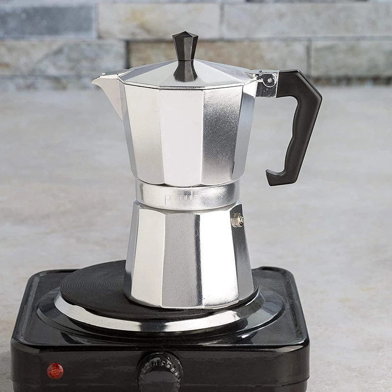 Portatil Cafetera Profesional 6 cups Coffee Espresso Cafetera Express Italiana Barata Set Moka Pot Cafeteras