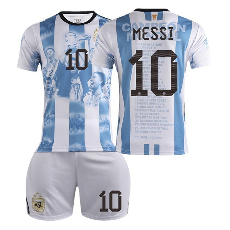 camiseta de argentina t-shirt new products 2023 24 product messy football clothing manufacturers custom argentina soccer jersey