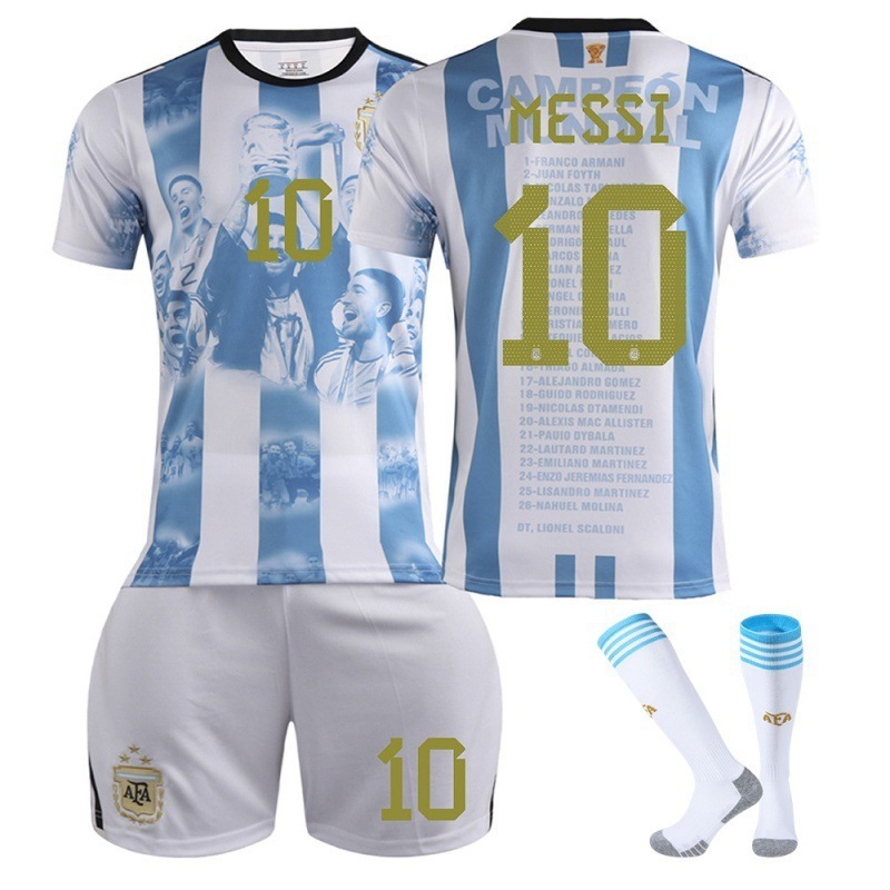 camiseta de argentina t-shirt new products 2023 24 product messy football clothing manufacturers custom argentina soccer jersey