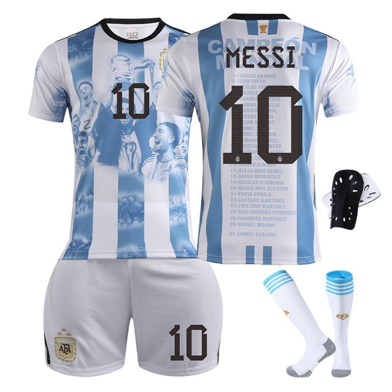 camiseta de argentina t-shirt new products 2023 24 product messy football clothing manufacturers custom argentina soccer jersey