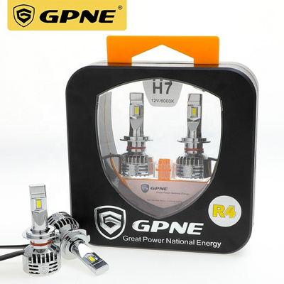 GPNE led R4 H7 H11 9005 9006 H4 Hi LO Mini LED Automotive Light 360 Car Led Headlight Bulb