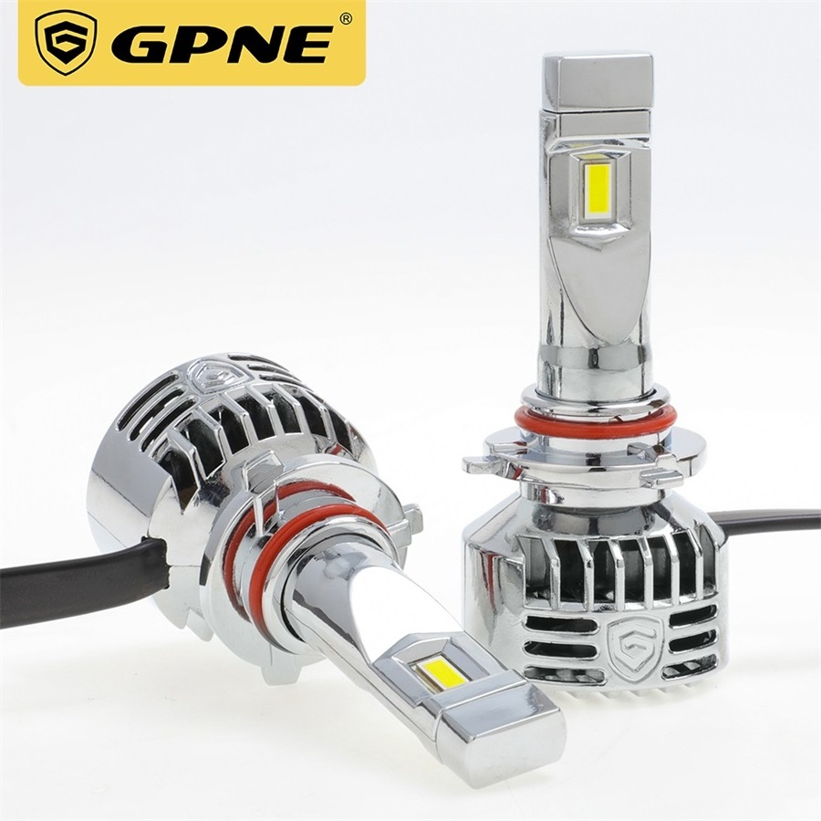 Hot selling GPNE R4 H4 H7 H11 9005 9006 9012 8000lm 6000K led headlight bulbs