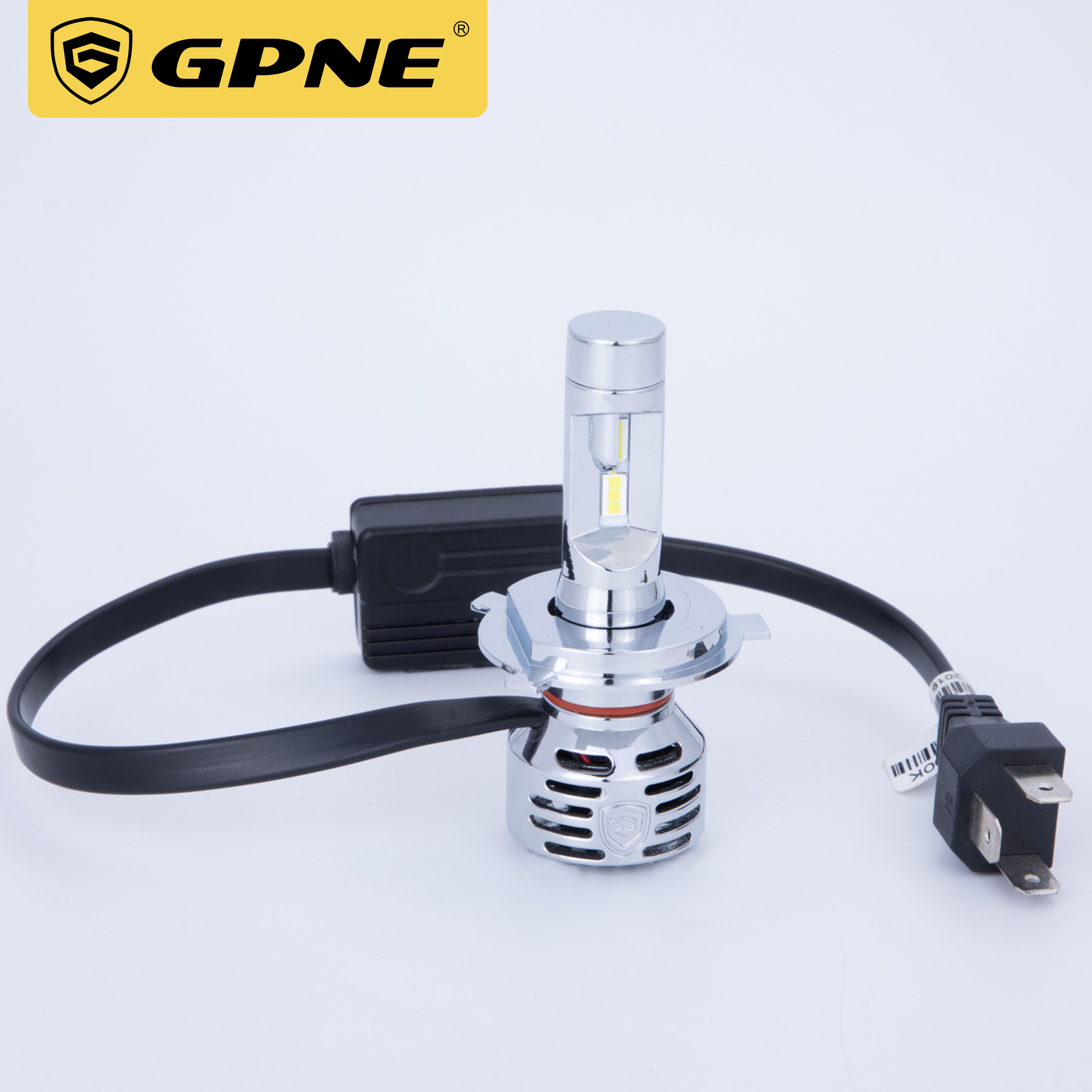 GPNE High quality R3 38w/bulb 16000LM/pair 6000K led headlight h4 special appearance design super bright Canbus led bulb for car