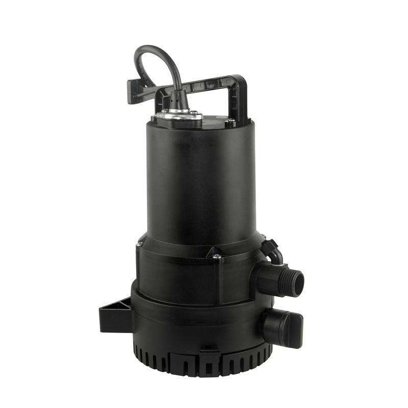 Manufacturer High Pressure Thermoplastic Submersible 1/4 Hp  2 In 1 Utility Transfer Electric Water Pump