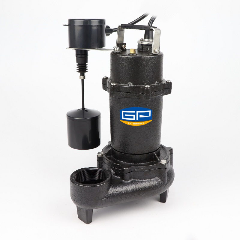 GP Enterprises Made Cast Iron 230V 50Hz Domestic Home Use Submersible Effluent Sewage Dirty Water Pump in factory price