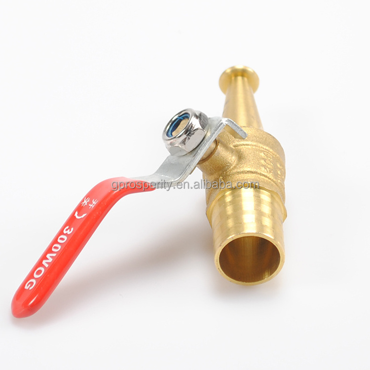 High quality firefighting equipment supplies brass water squirt gun or fire hose nozzle