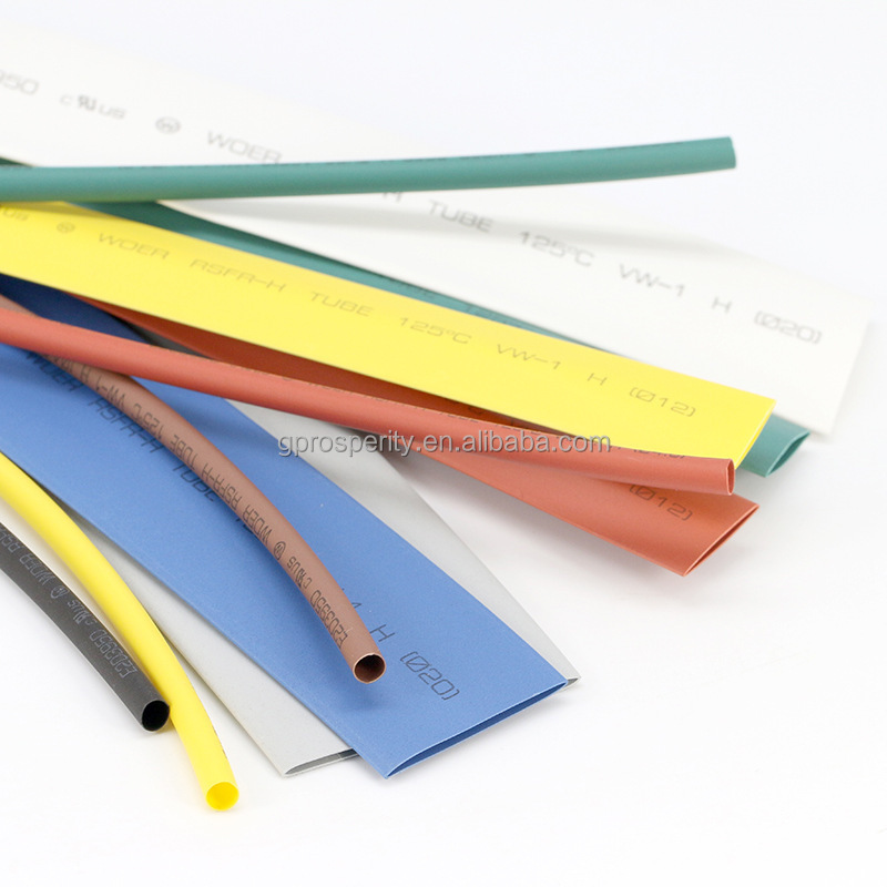 Environmental protection wire shoe lead shrink tube insulation flame retardant 8mm red heat shrink tube