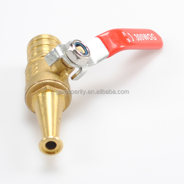 High quality firefighting equipment supplies brass water squirt gun or fire hose nozzle