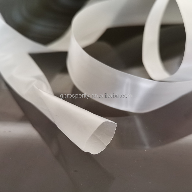 Custom Poly Bag continuous roll polythene tubing Size 1450in x 8in x 4mil LDPE Lay Flat poly tubing bags