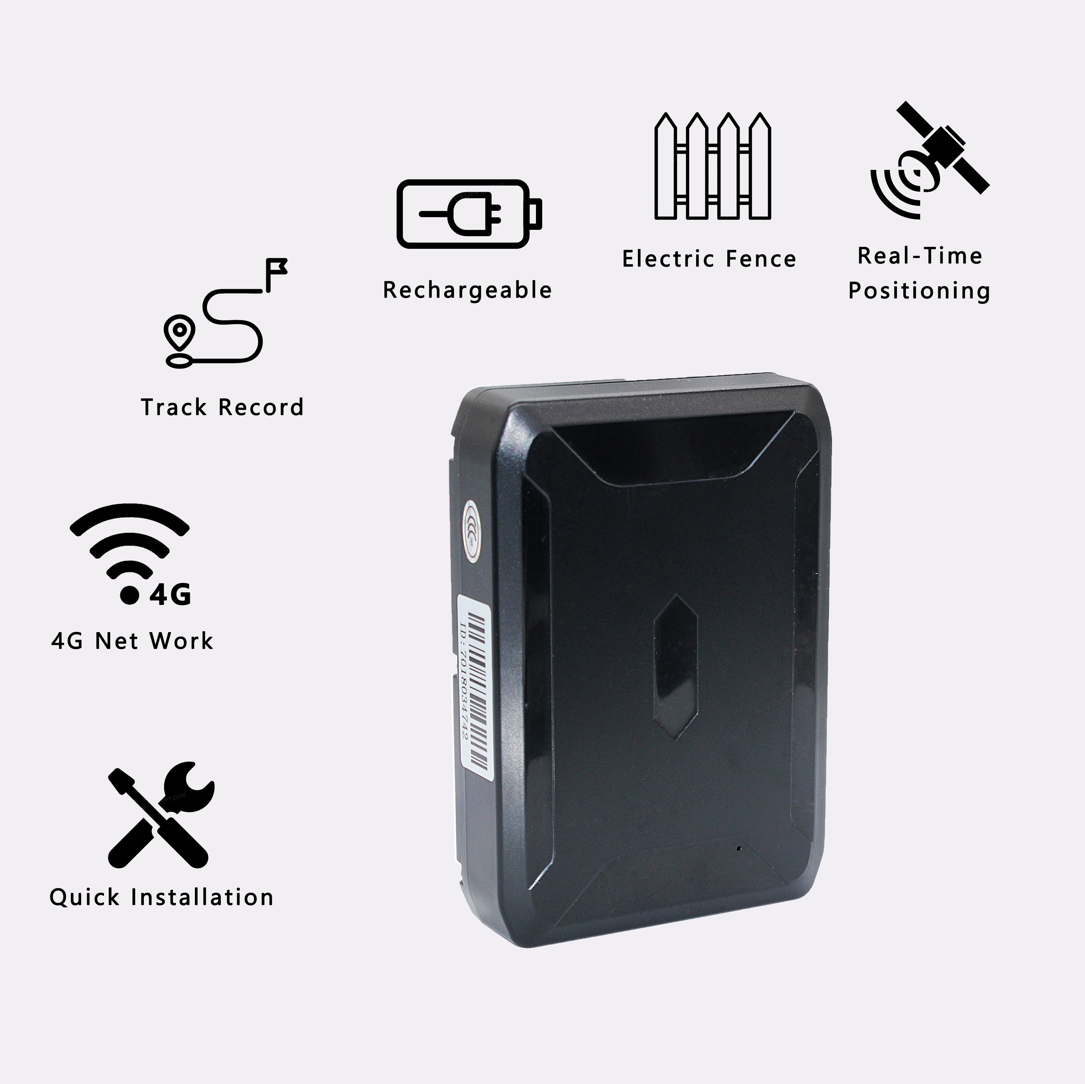 HST-GT07 Rechargeable Battery Life Portable Wireless Personal Fleet Cehicle Management GPS Tracker